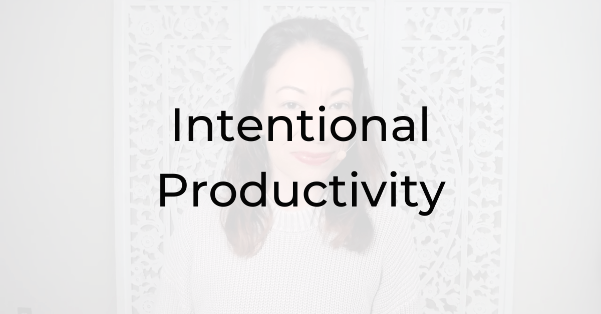 intentional productivity, how to be more productive, lawyer productivity, Be a Better Lawyer Podcast, Dina Cataldo, law podcasts, podcast law, law podcast, best legal podcasts, best law podcasts, podcasts for lawyers, law firm podcast, top legal podcasts, how to be a better lawyer, how to increase productivity in the workspace, efficient person meaning