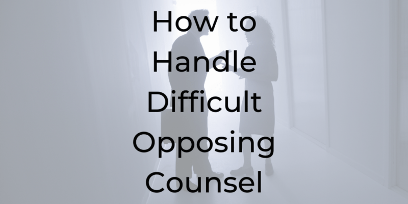 How to Handle Difficult Opposing Counsel, Dina Cataldo, Be a Better Lawyer Podcast, lawyer coaching, life coach for lawyers, best life coach for lawyers