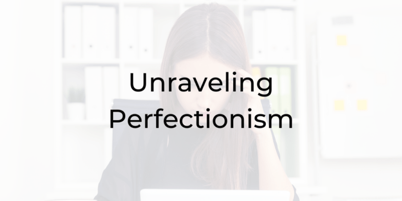 Dina Cataldo, Unraveling Perfectionism, how to stop being a perfectionist, be a better lawyer