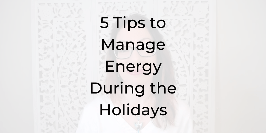 Holiday Stress Tips