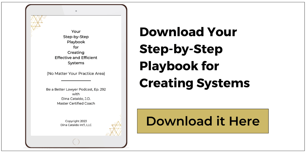 lawyer, attorney, delegation, system, playbook, creating, method