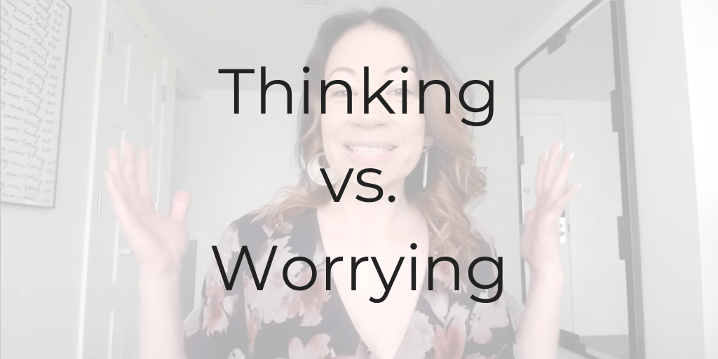 Thinking vs. Worrying | dinacataldo.com thinking vs. worrying, thinking and worrying, why am I worrying?, What's the difference between thinking and worrying, thinking vs. worrying, be a better lawyer podcast, how to be a better lawyer, Dina Cataldo